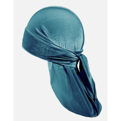 Velvet Luxe Durag Turquoise