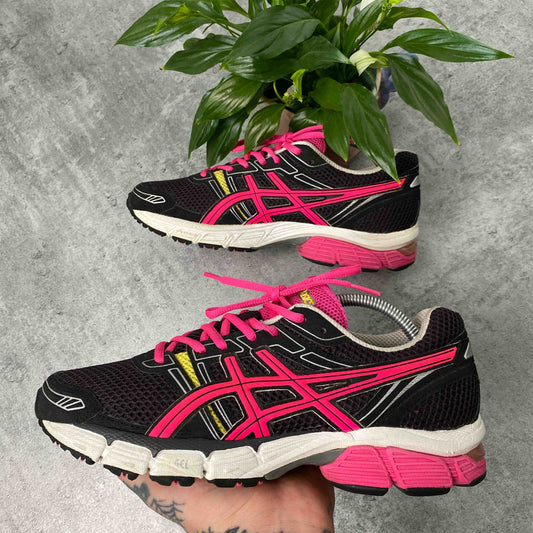 Asics Gel black and pink shoes 40.5