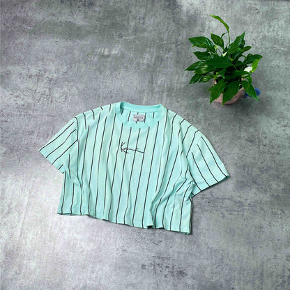 Karl Kani Cropped Mint T-shirt - M