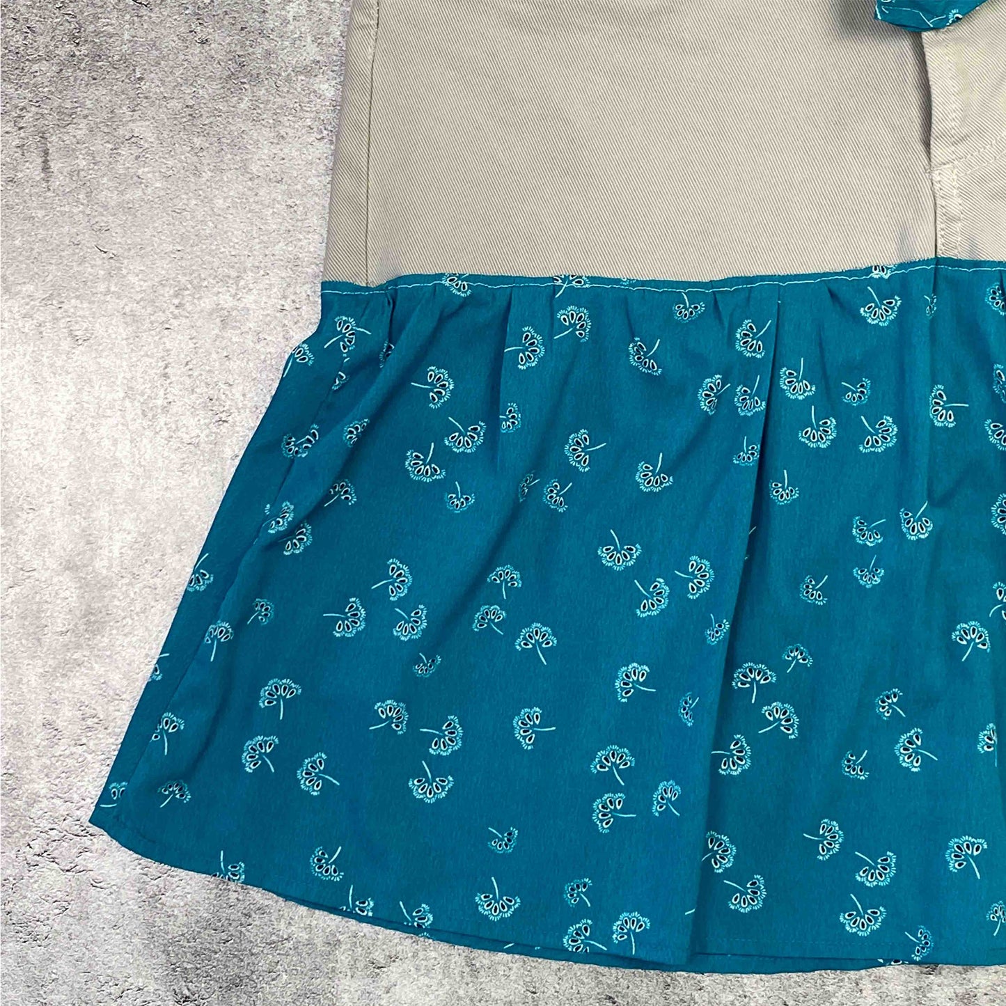 Y2K midi bandana skirt grey/blue - 31