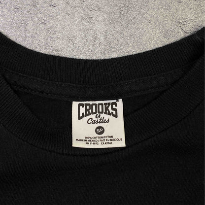 Crooks&amp;Castles usa black t-shirt - S