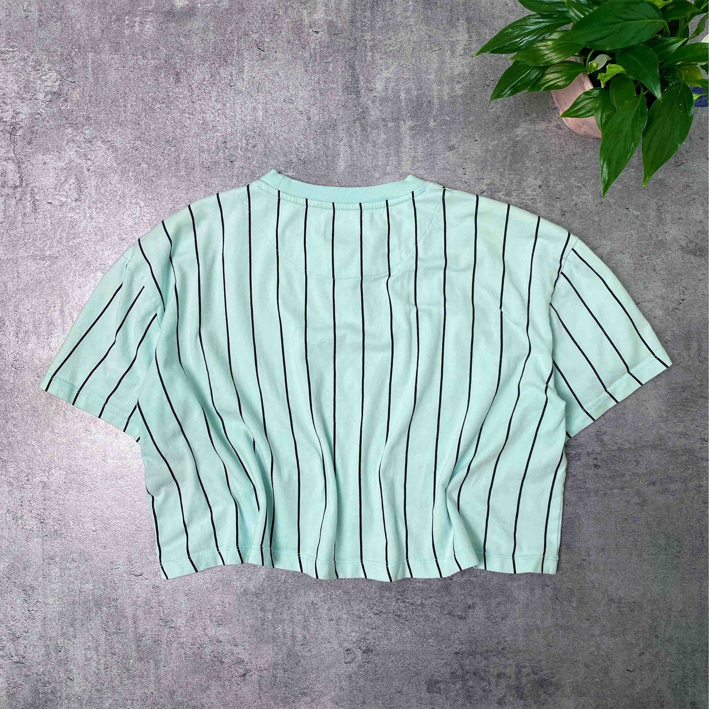 Karl Kani Cropped Mint T-shirt - M