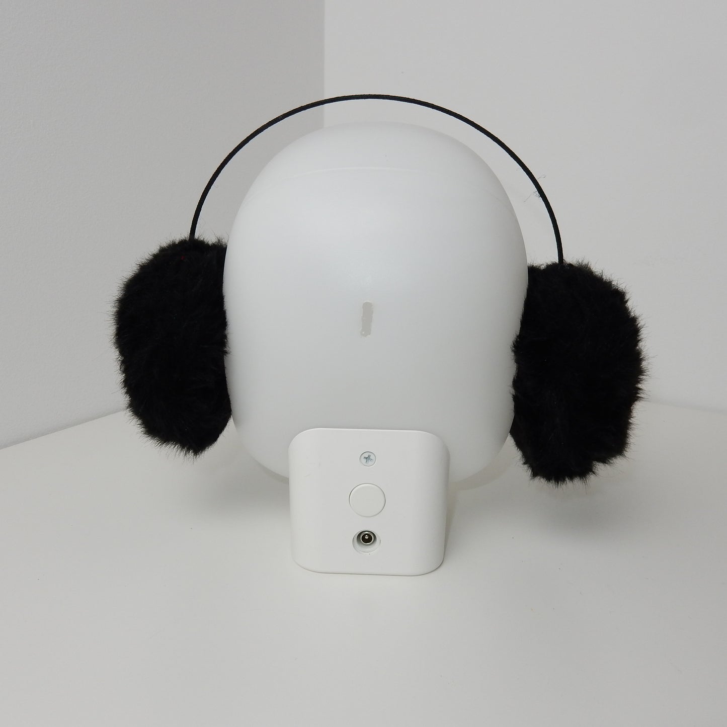 Y2K Black Fur Earmuffs