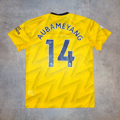 Adidas Arsenal Aubameyang yellow jersey - L