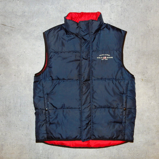 Ralph Lauren navy vest - M