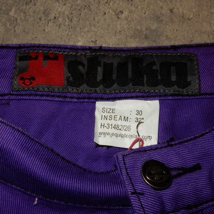 Stuka purple y2k swag baggy jeans - 30