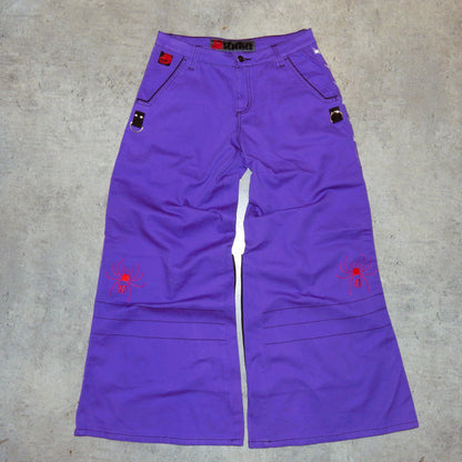 Stuka purple y2k swag baggy jeans - 30