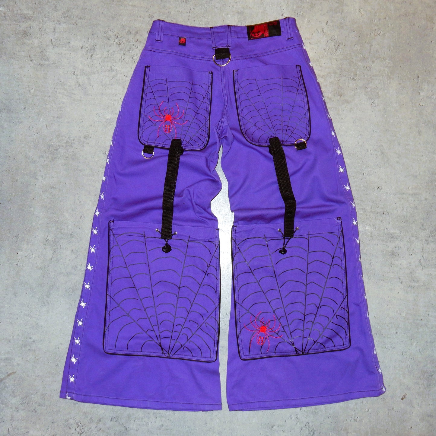 Stuka purple y2k swag baggy jeans - 30