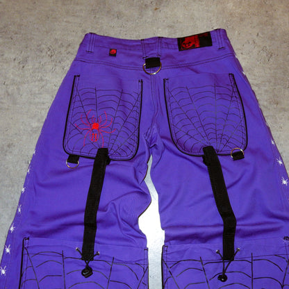 Stuka purple y2k swag baggy jeans - 30