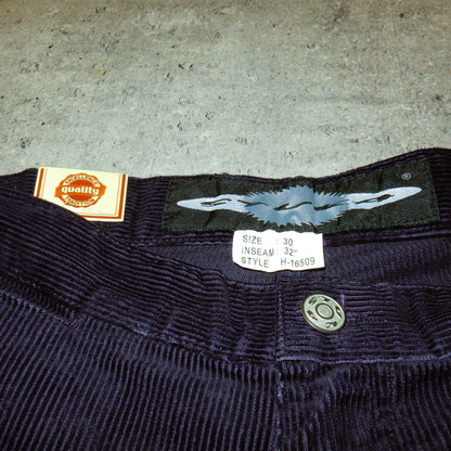 Stuka purple corduroy pants swag y2k - 30