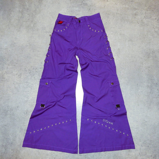 Stuka y2k swag purple baggy jeans piercing - 26