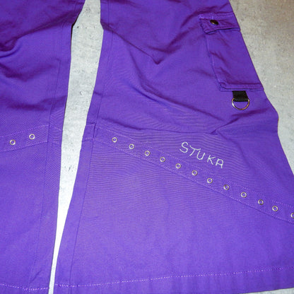 Stuka y2k swag purple baggy jeans piercing - 26