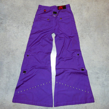 Stuka y2k swag purple baggy jeans piercing - 26