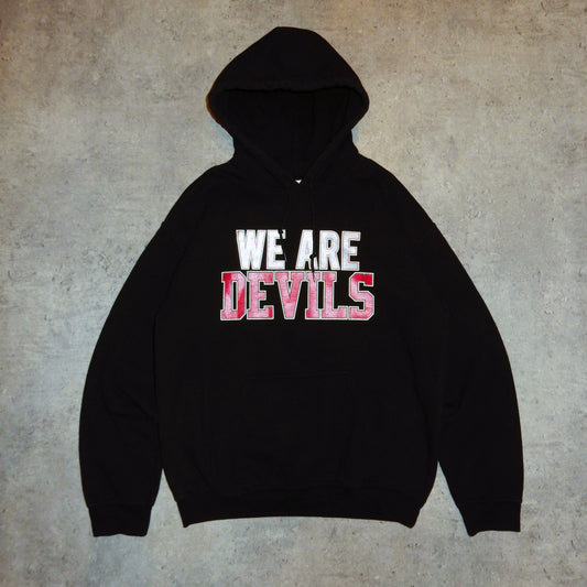 College opium Devils black hoodie - M