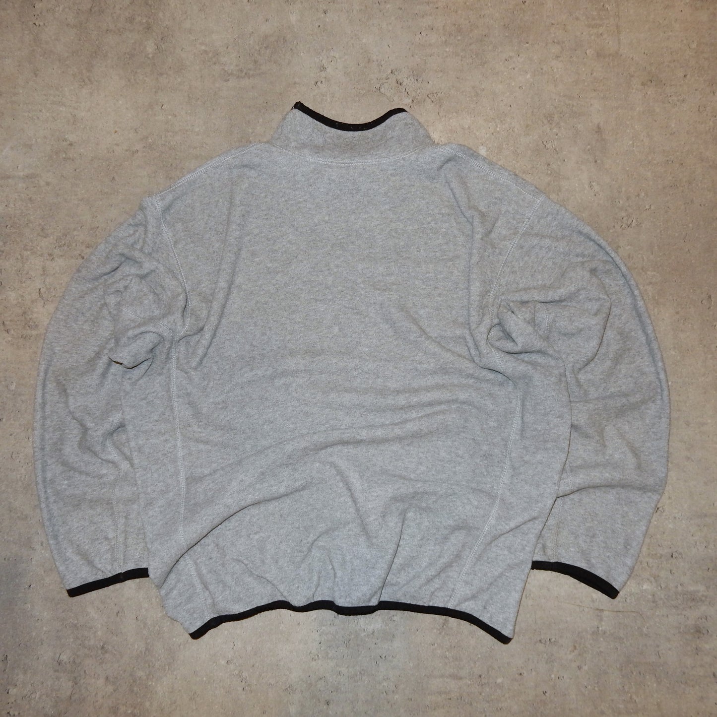 Adidas vintage loose grey fleece polar - XL