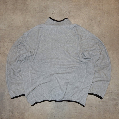 Adidas vintage loose grey fleece polar - XL