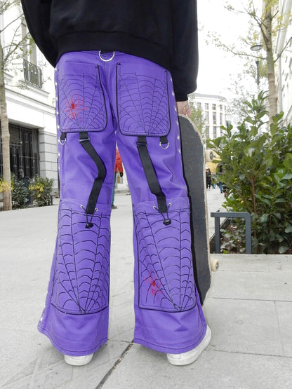 Stuka purple baggy jeans swag y2k rap - 30