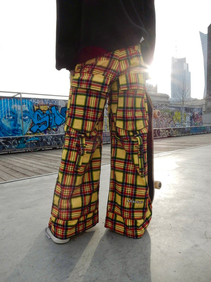 Stuka corduroy yellow pants swag y2k rap - 39