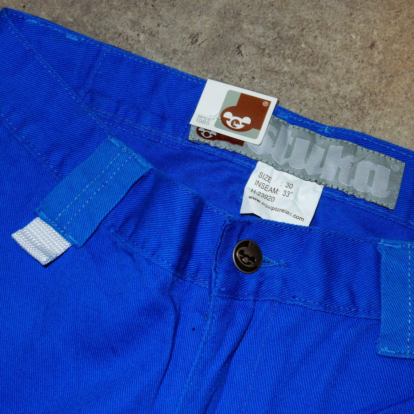 Stuka blue ombre baggy jeansswag y2k rap - 30