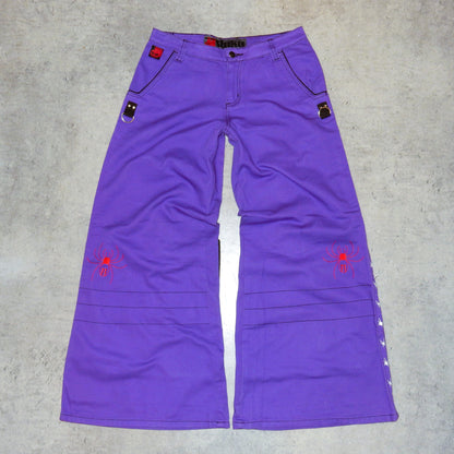 Stuka purple baggy jeans swag y2k rap - 30