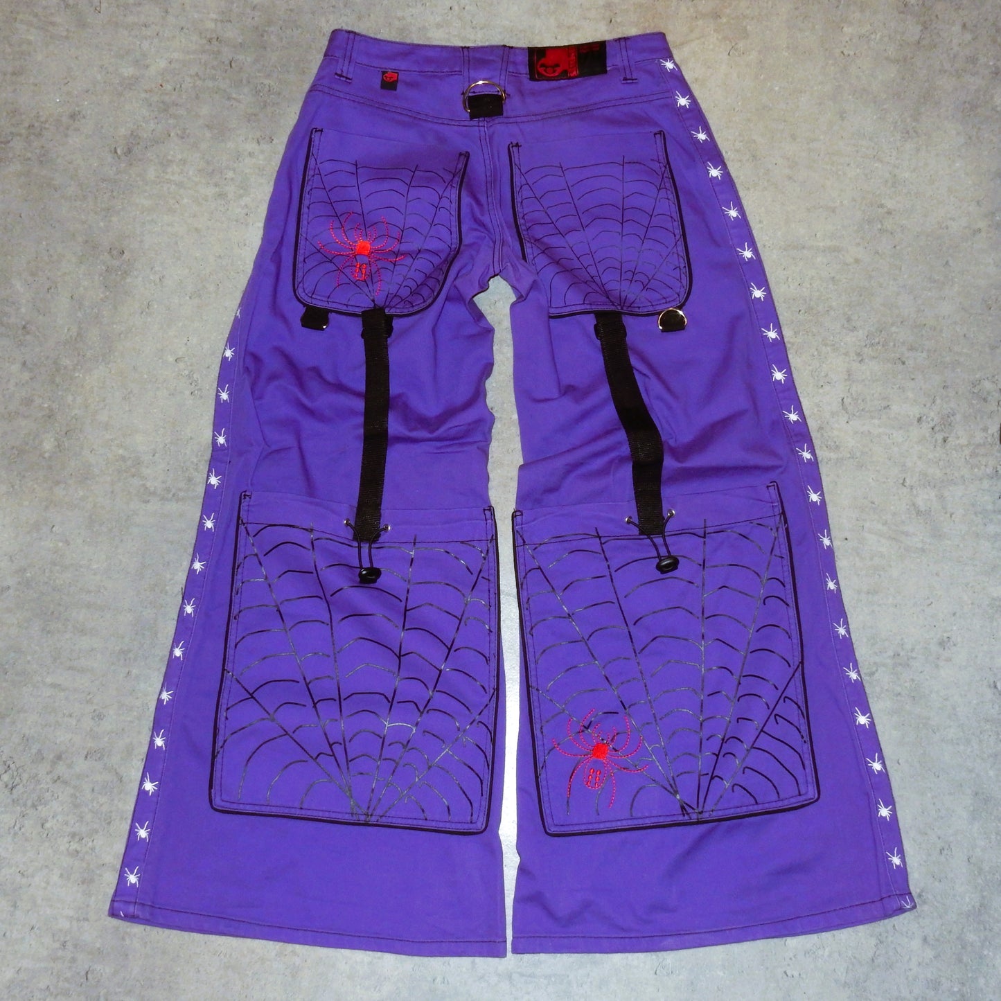 Stuka purple baggy jeans swag y2k rap - 30