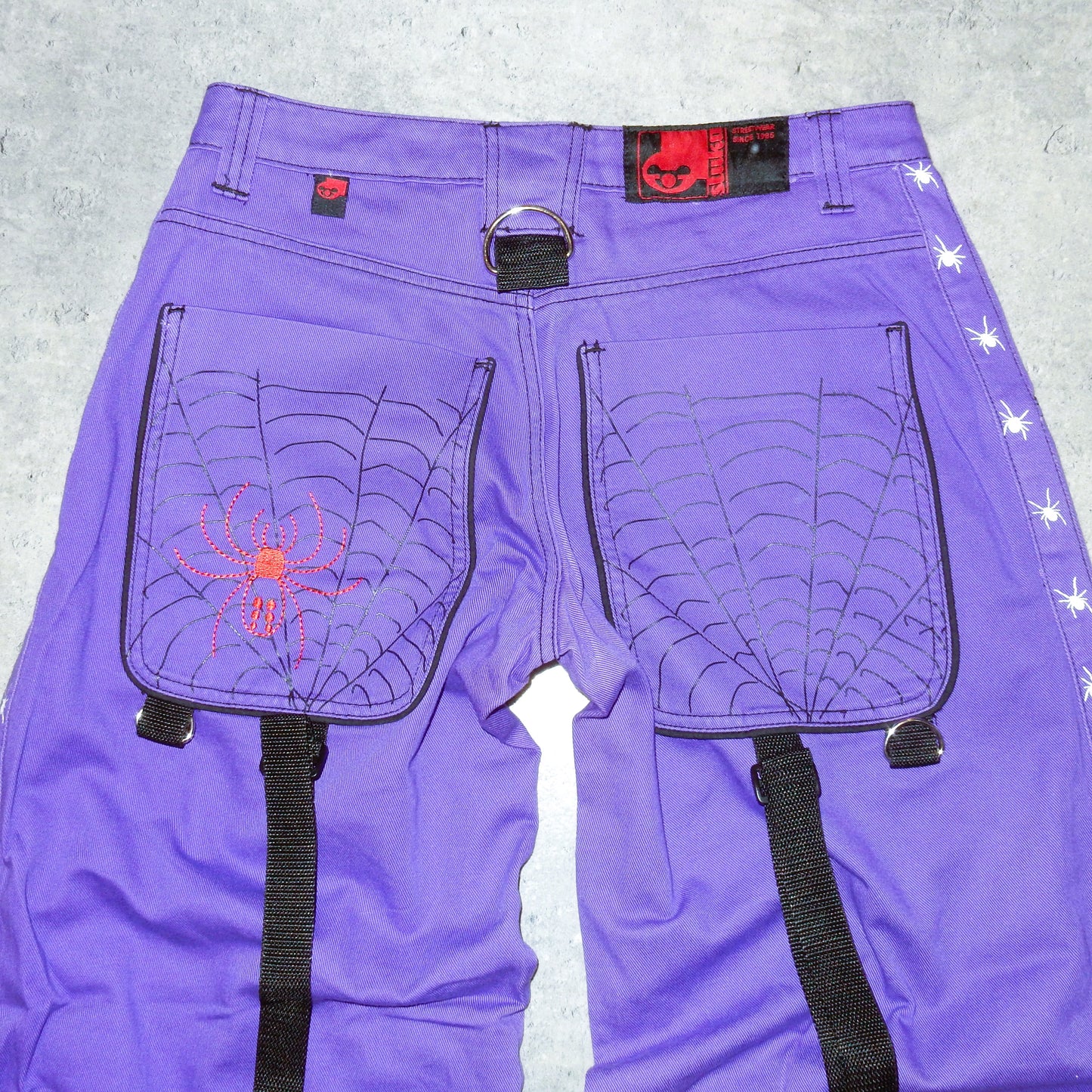 Stuka purple baggy jeans swag y2k rap - 30