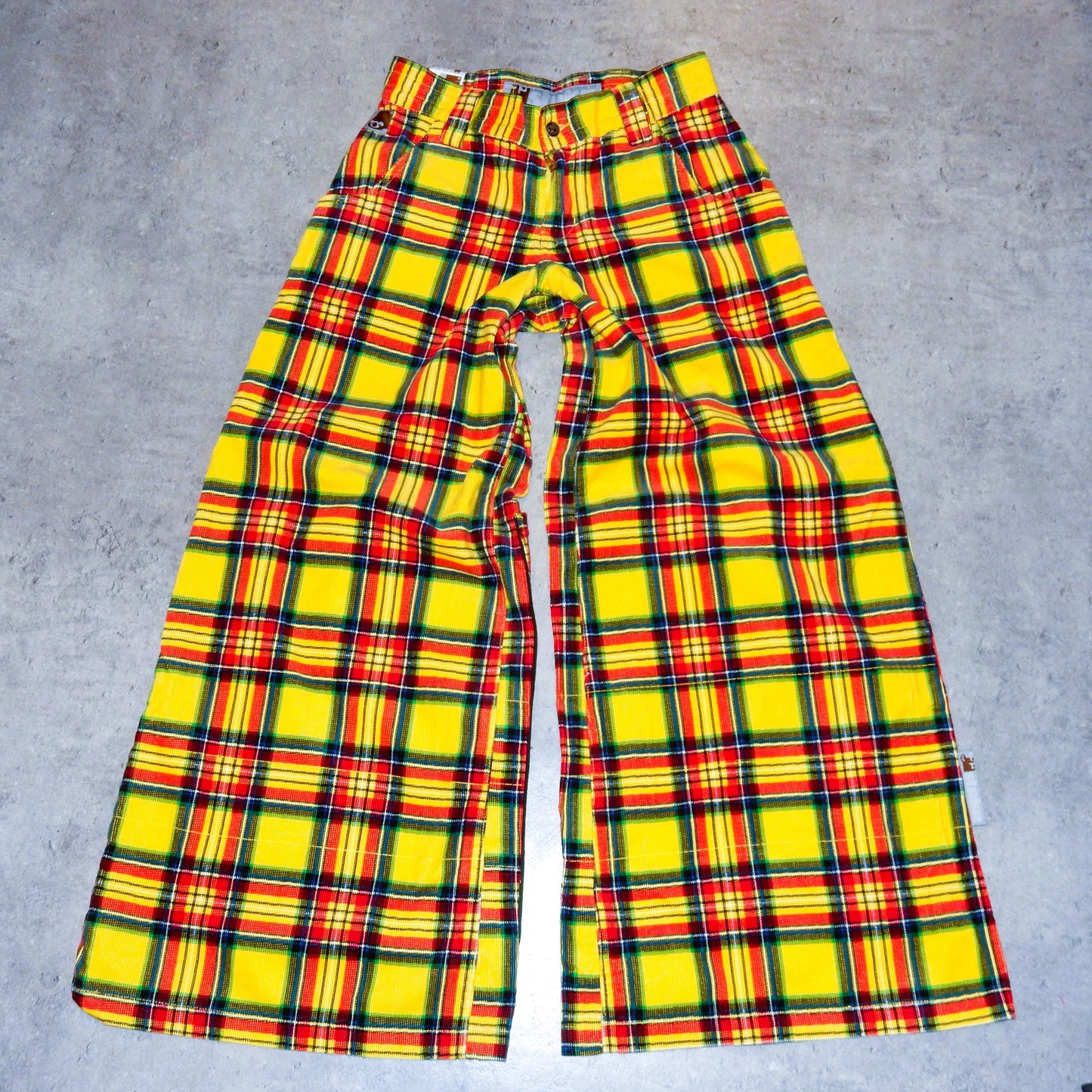 Stuka corduroy yellow pants swag y2k rap - 39