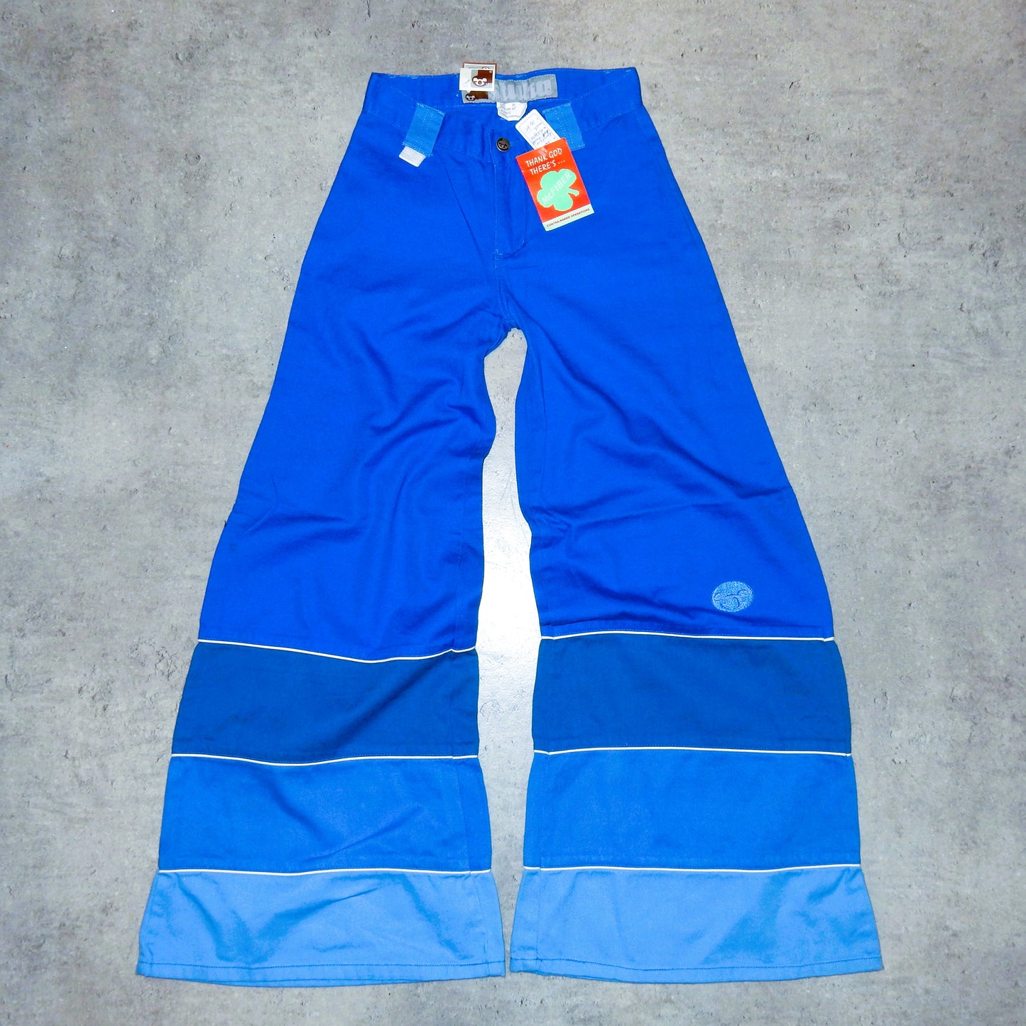 Stuka blue ombre baggy jeans swag y2k rap - 26