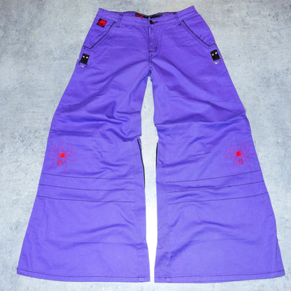 Stuka purple baggy jeans swag y2k rap - 30