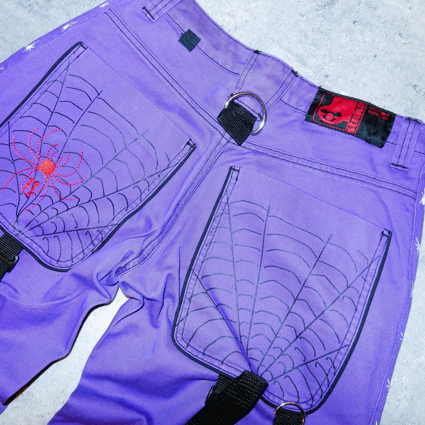 Stuka purple baggy jeans swag y2k rap - 30