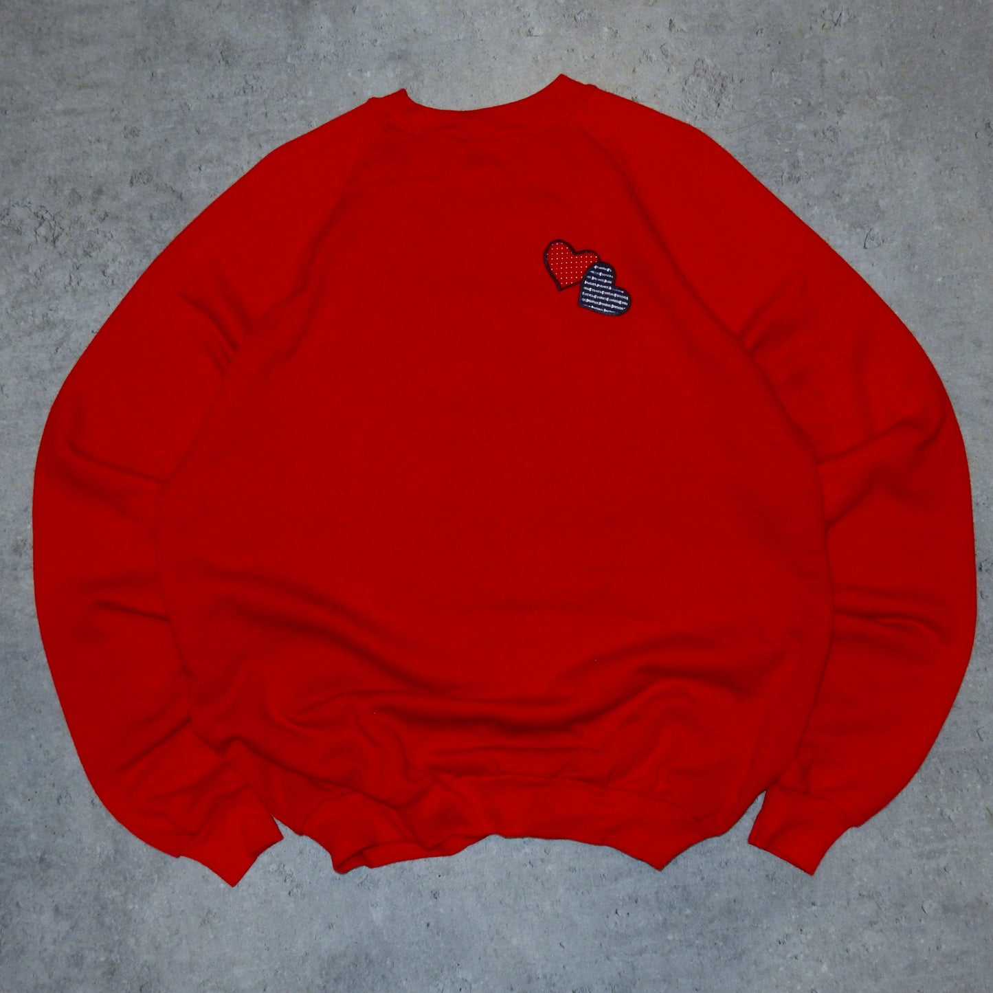 Jerzees Teddy love vintage 1991 red sweatshirt - XL