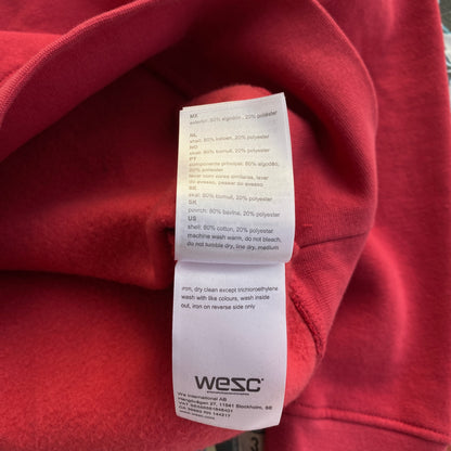 Wesc logo red sweatshirt - SM