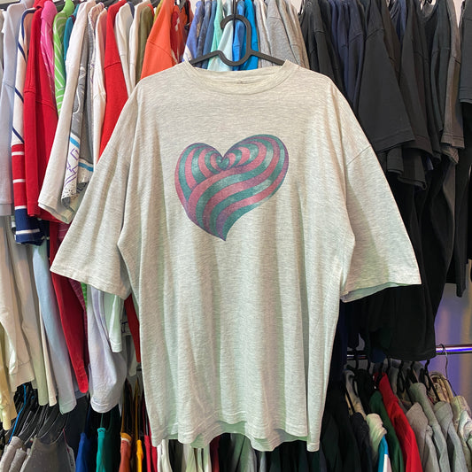 Wild Heart merch 94 gray vintage t-shirt - XL