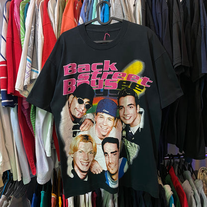 Backstreet Boys 90s merch black t-shirt - L-XL