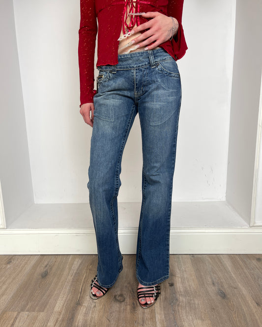 Dolce and Gabbana y2k vintage flared jeans - 30/S