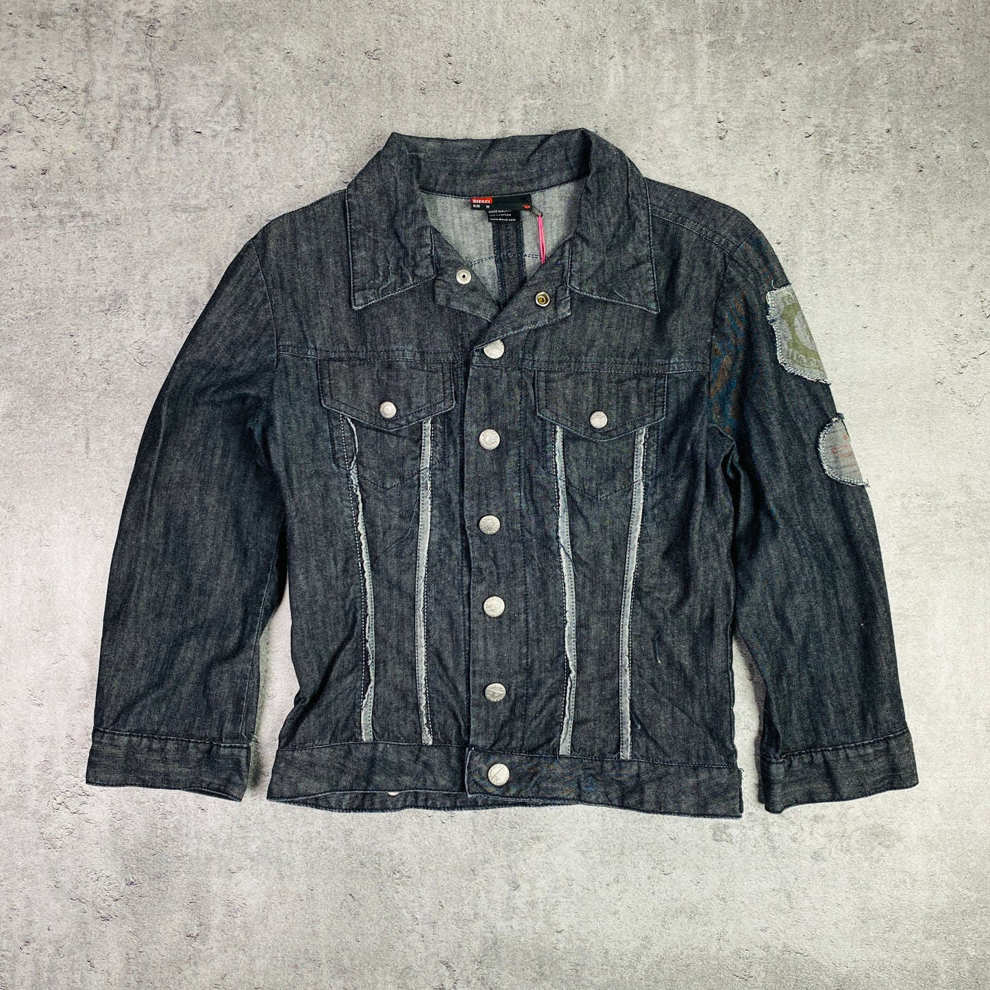 Diesel Y2K Vintage Jeans 3/4 Shirt - M