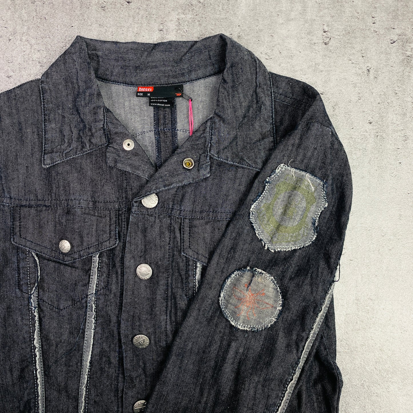 Diesel Y2K Vintage Jeans 3/4 Shirt - M