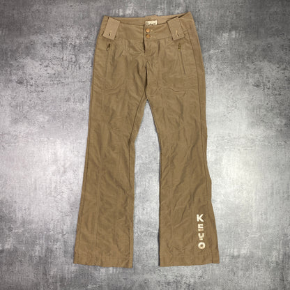 Keyo Paris Y2K Deadstock Sand Wide Leg Pants - 26/S