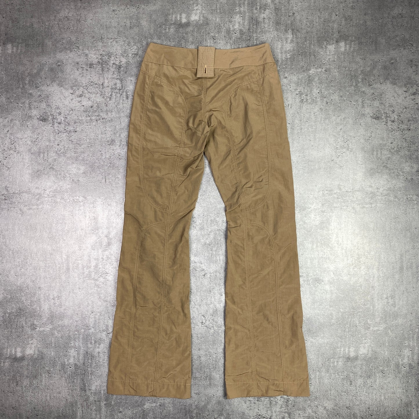 Keyo Paris Y2K Deadstock Sand Wide Leg Pants - 26/S