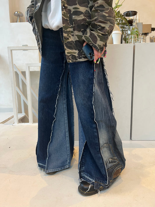 Offset Concept Studio upcycled jeans - M