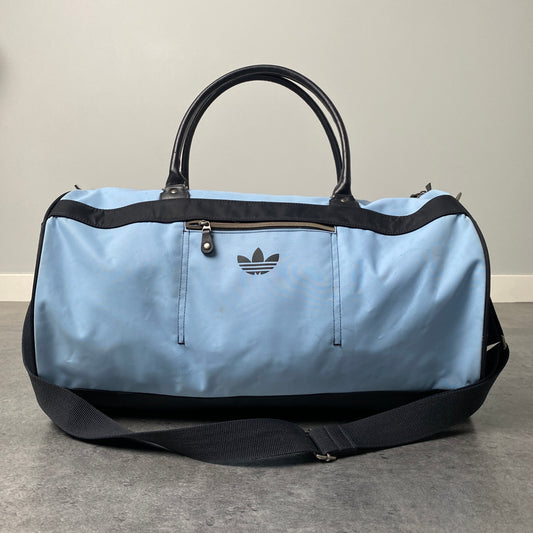 Adidas vintage blue duffle bag