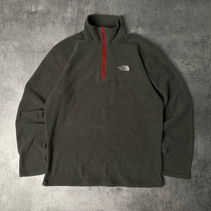 The North Face polartec grey fleece - S