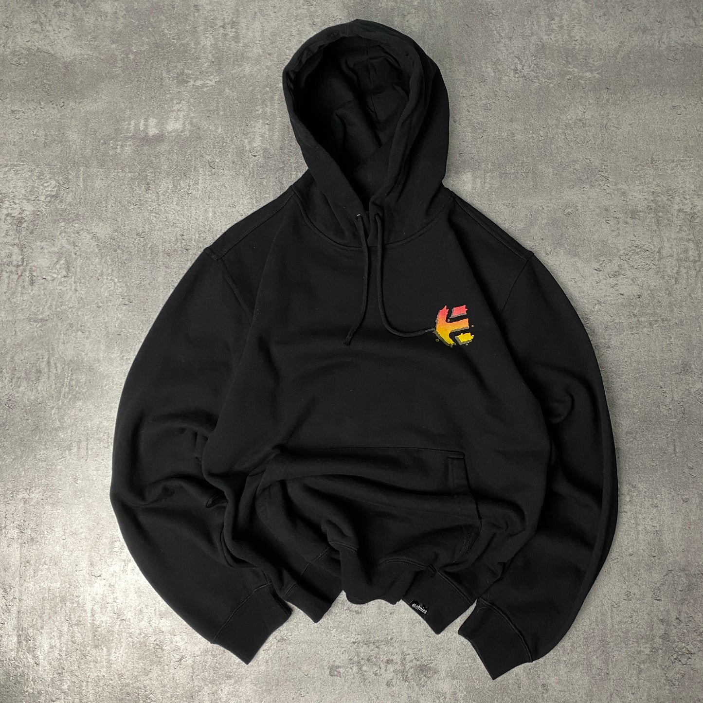 Etnies Rad racing black hoodie - M