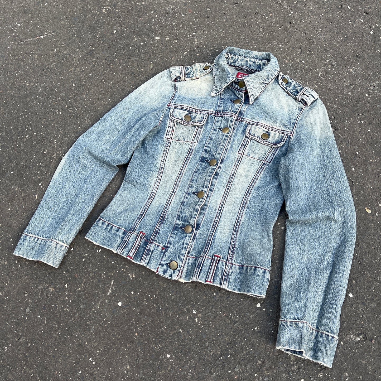 Miss Sixty vintage 00' slim fit jeans jacket - S