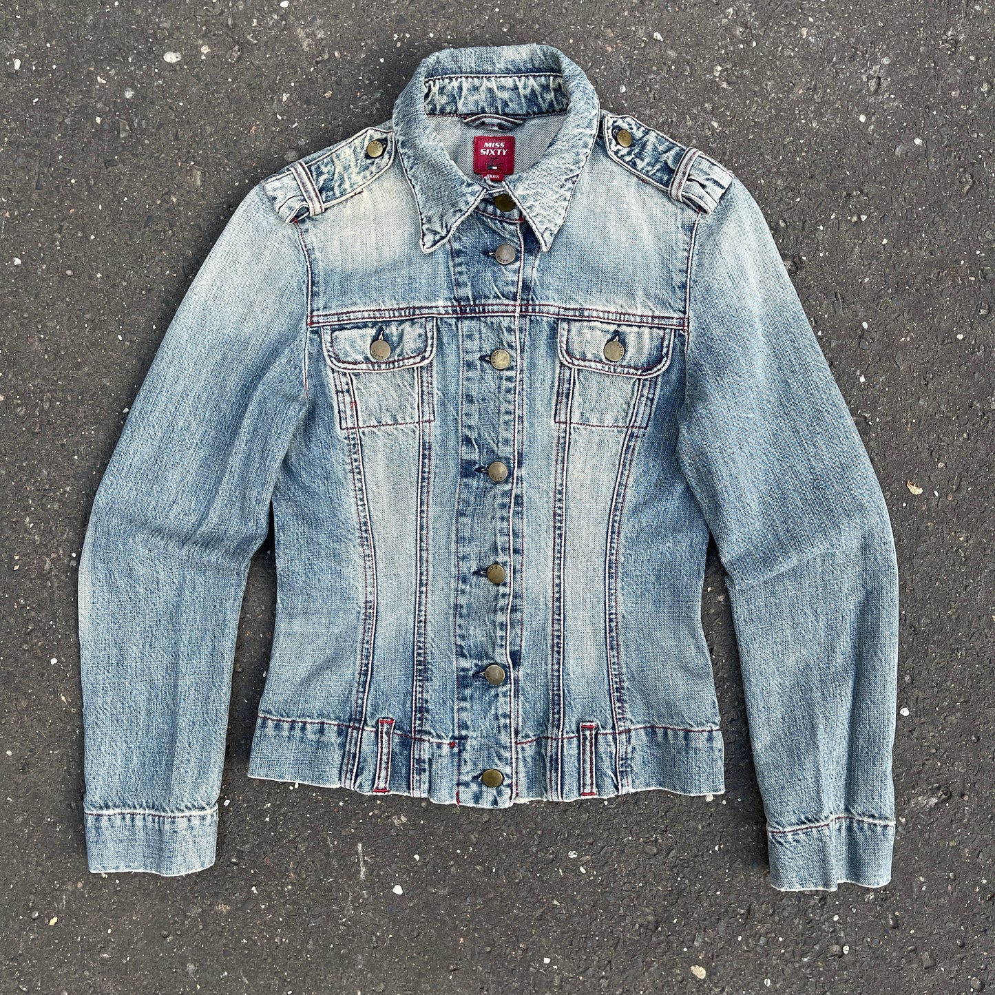 Miss Sixty vintage 00' slim fit jeans jacket - S