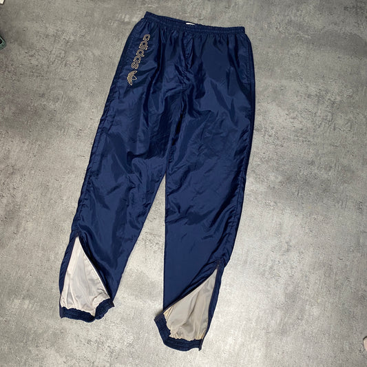 Adidas navy track pants - M