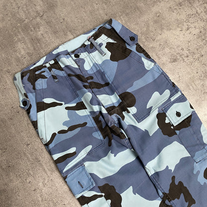 Blue Camo pants - 30