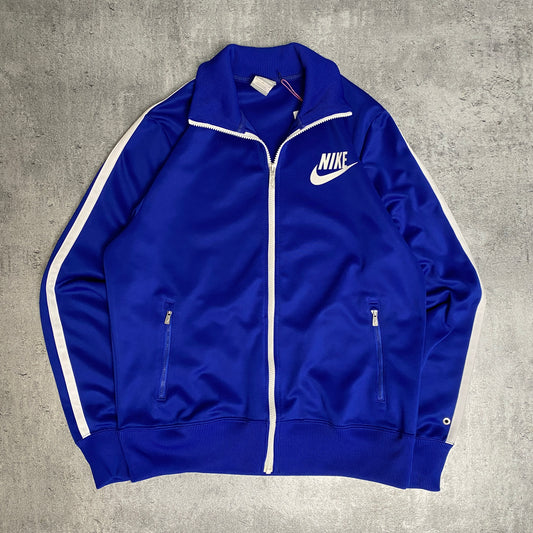 Nike Retro blue track jacket - M