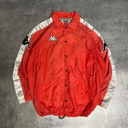 Kappa red coach jacket - XXL