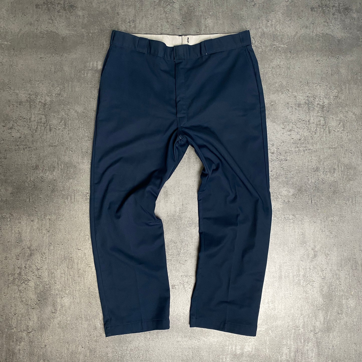 Vintage dickies navy spodnie - 42/30